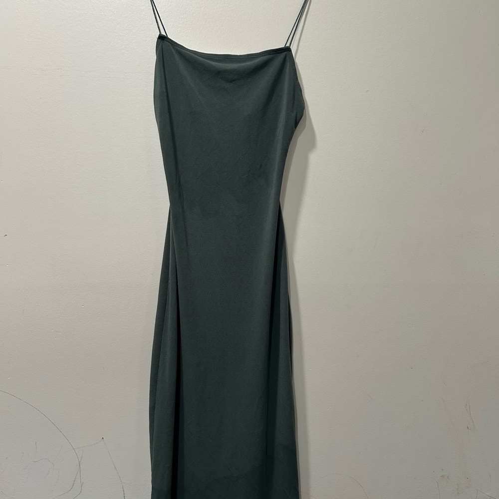 Forever 21 Black Midi Dress
